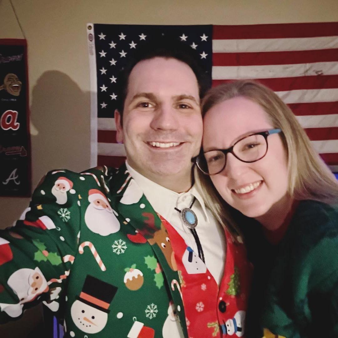 This was our first "official" photo together
