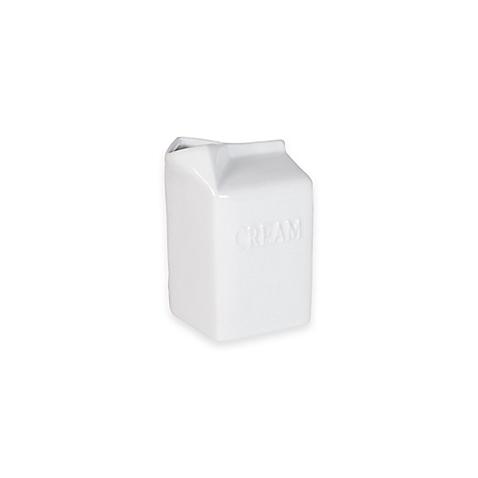 Everyday White®  by Fitz and Floyd® Bistro White Creamer Carton