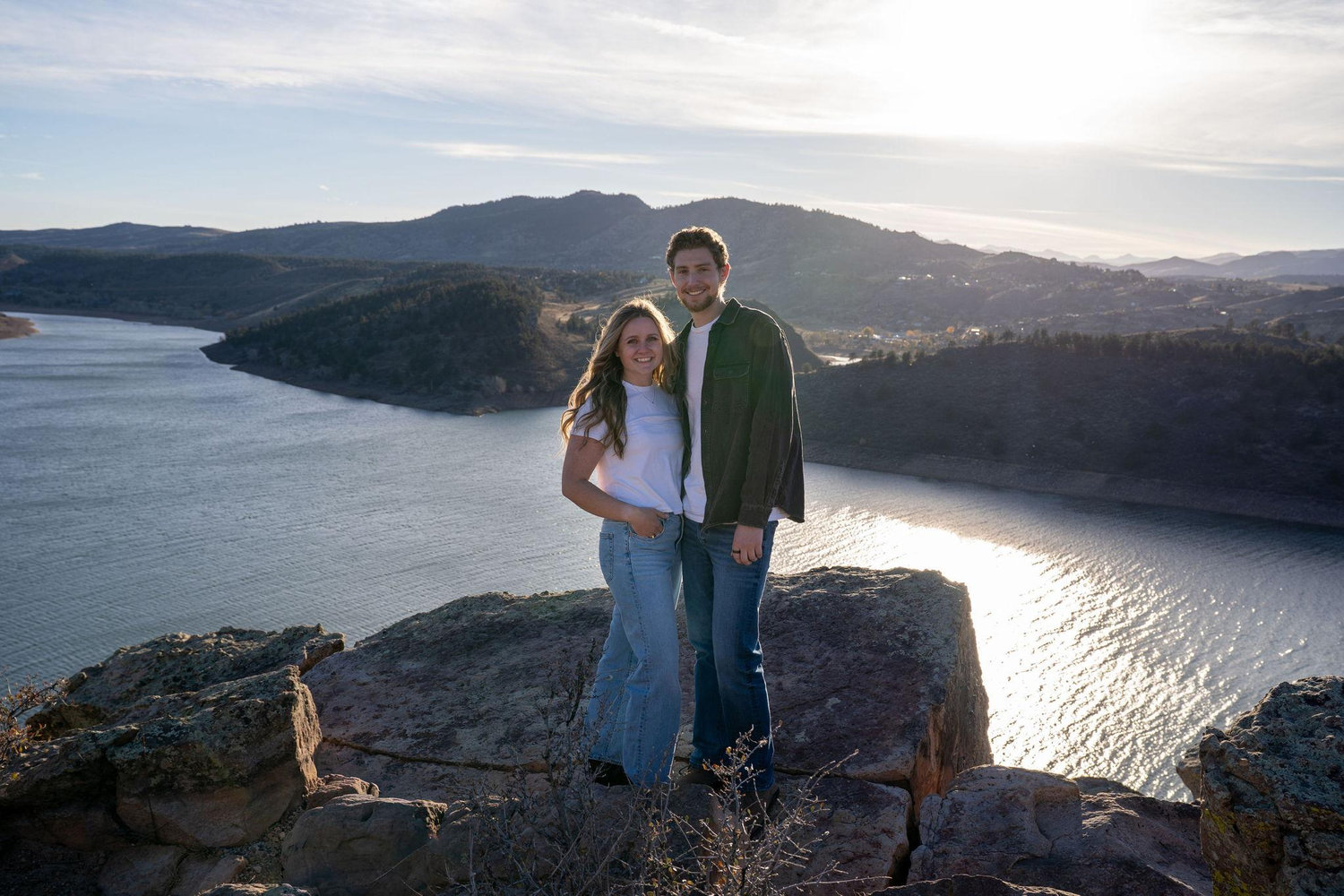 The Wedding Website of Ellery Sherman and Hunter Flowers
