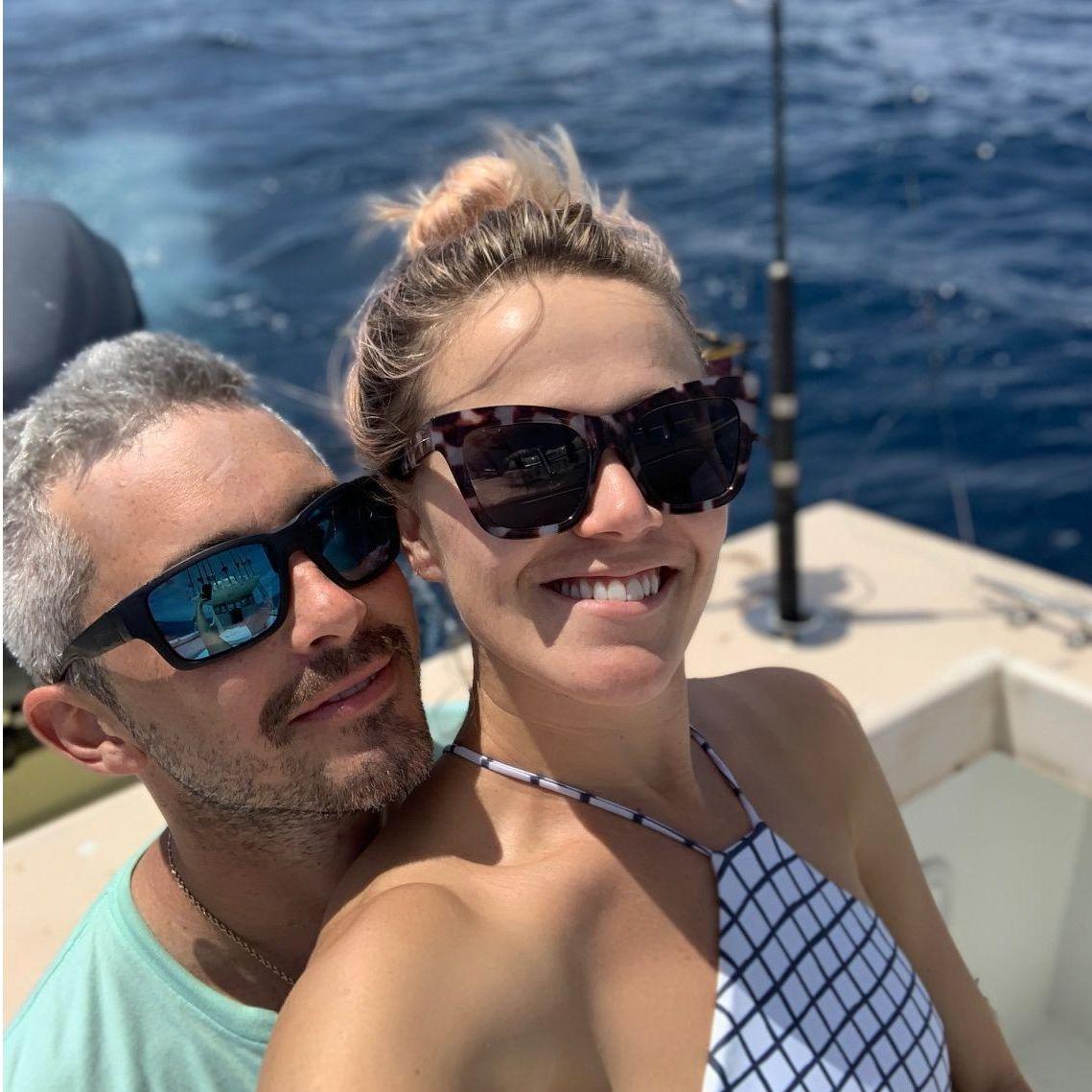 First time deep sea fishing with mi amor