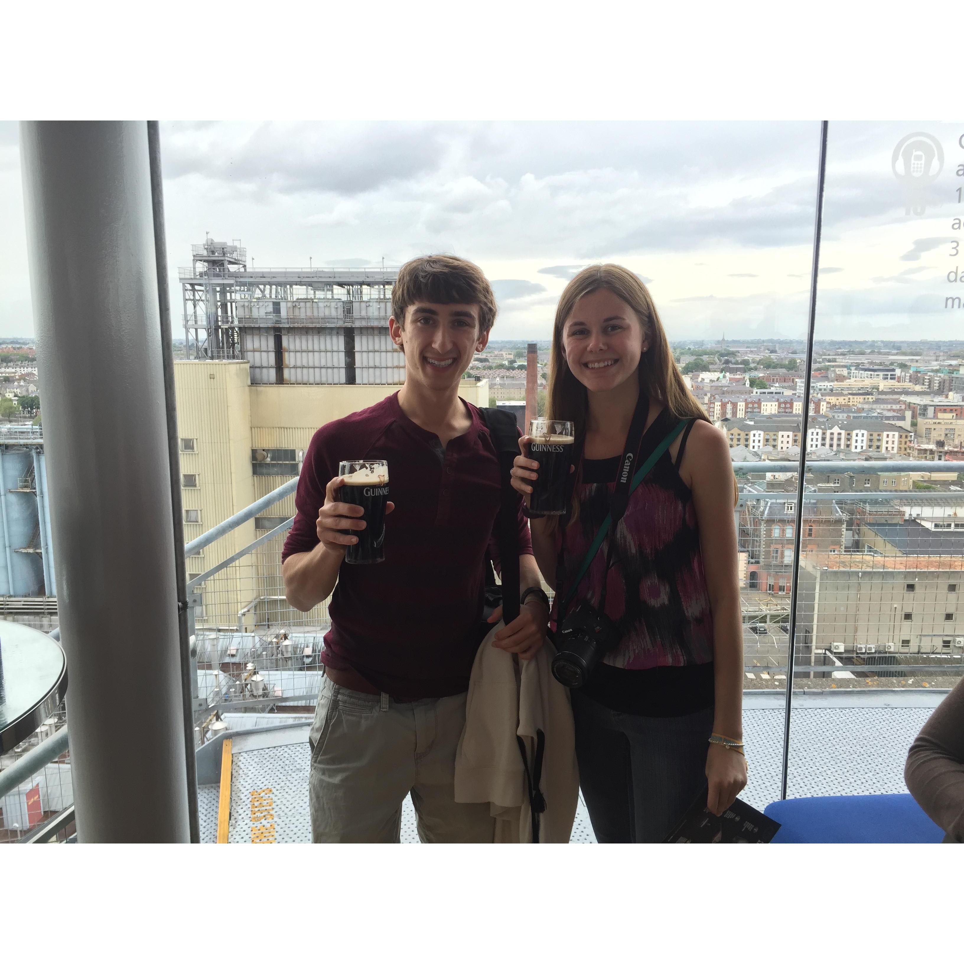Guinness Brewery Tour - Dublin 2015