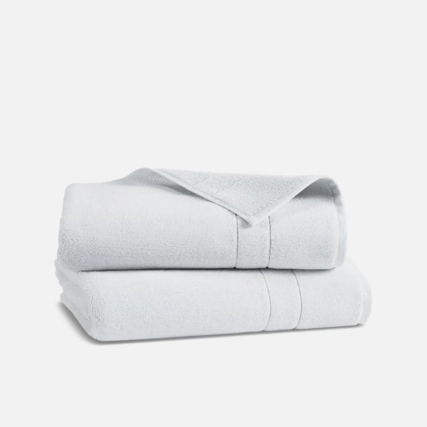 3 sets of 2 Super-Plush Turkish Cotton Bath Sheets (Color: Cloud)