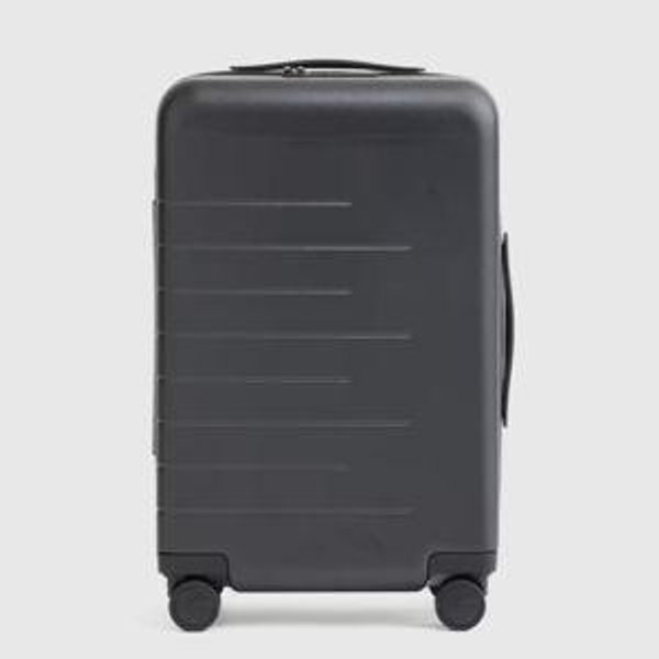 Expandable Carry-On Suitcase - Black