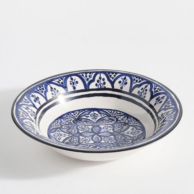 Medina Low Stoneware Serve Bowl