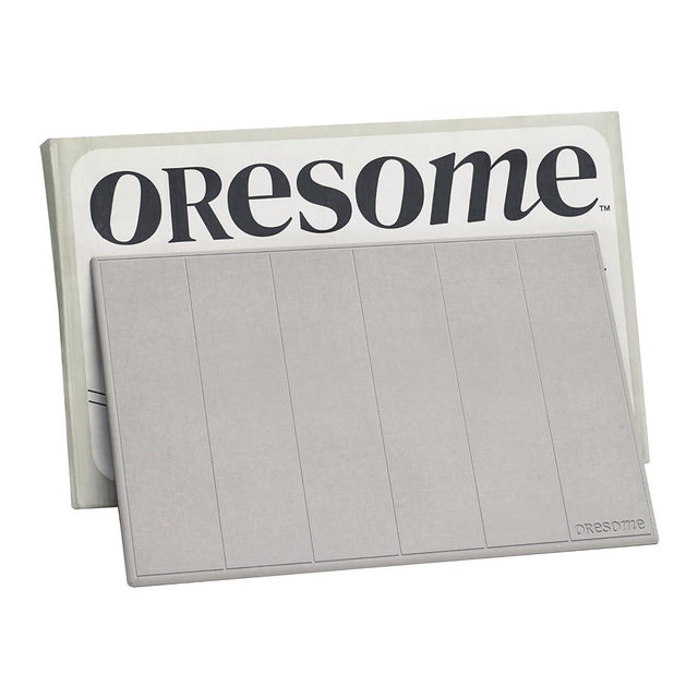 OResome Luxury Stone Bath Mat 1 Pack, Super Absorbent Non Slip Bathroom Mat, Diatomaceous Earth Easy to Clean Quick Dry Mat, Instantly Removes Water for Natural Fast Drying