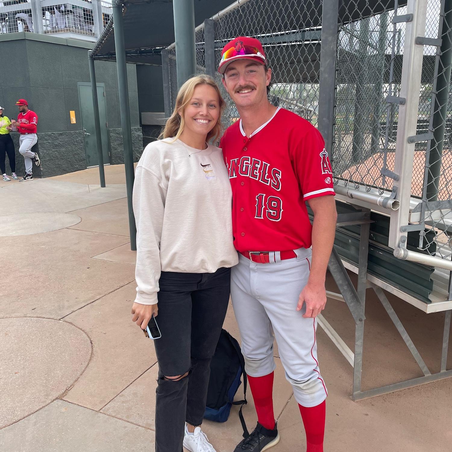 Mike's first Spring Training with the Angels in Arizona!