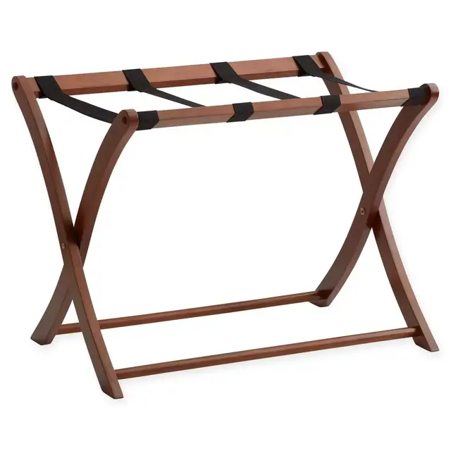 Classic Luggage Rack in Walnut