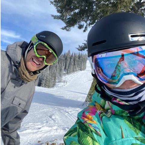 Skiing at Brundage in McCall, ID