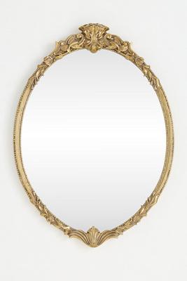 The Vintage Mila Oval Wall Mirror