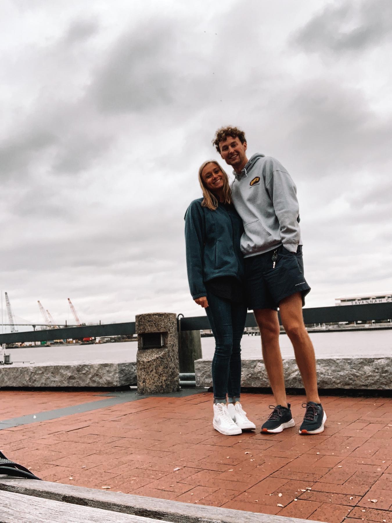 Took a day trip to Savannah, GA..it was so cold we spent most of our time in a coffee shop