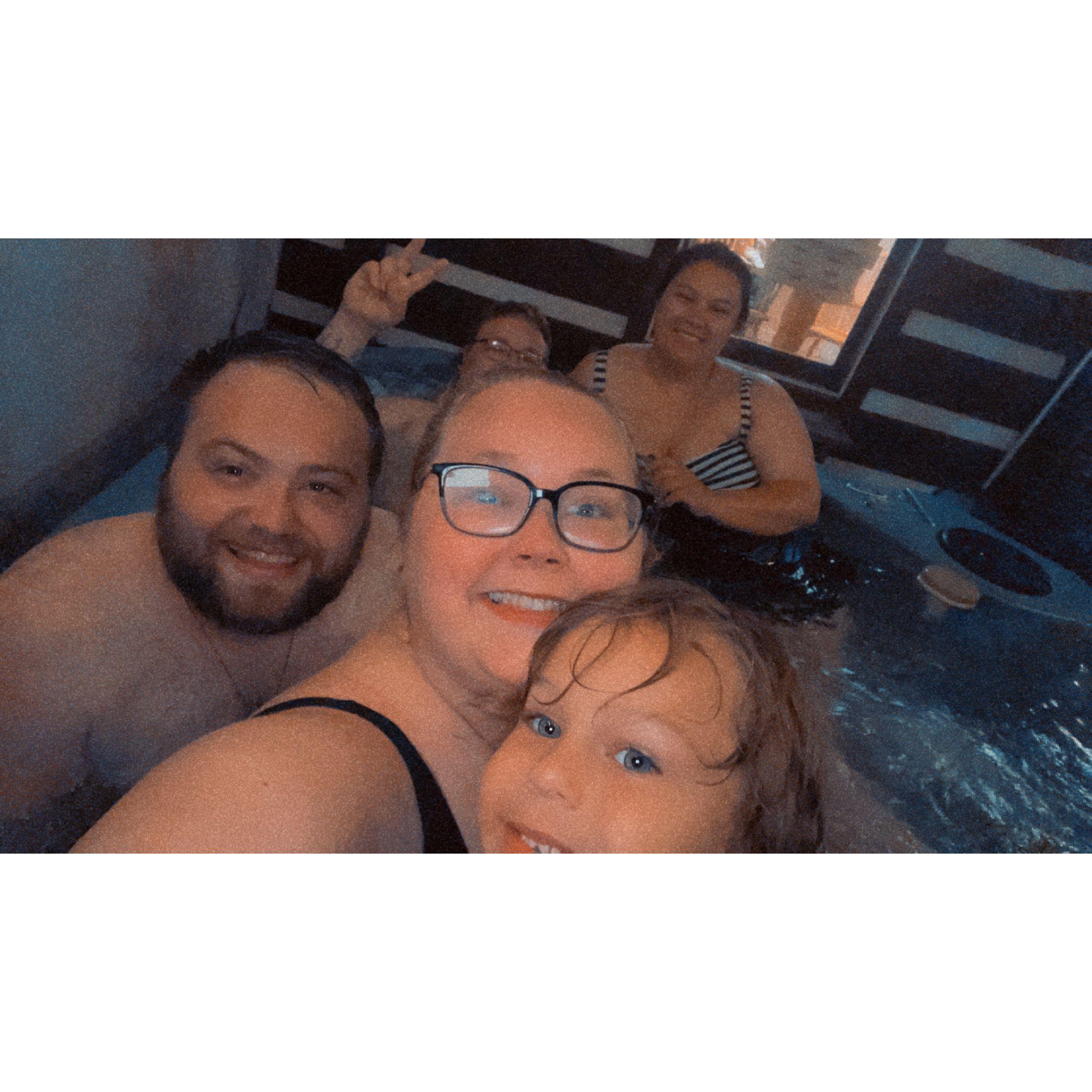 Family Hot Tub Picture