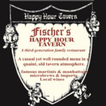 lunch, dinner: Fisher's Happy Hour Tavern