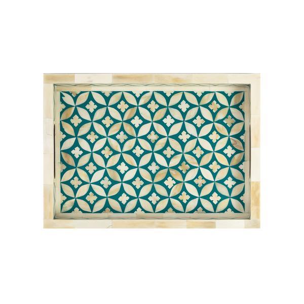 Small Leaf Inlay Tray (Wicklewood)