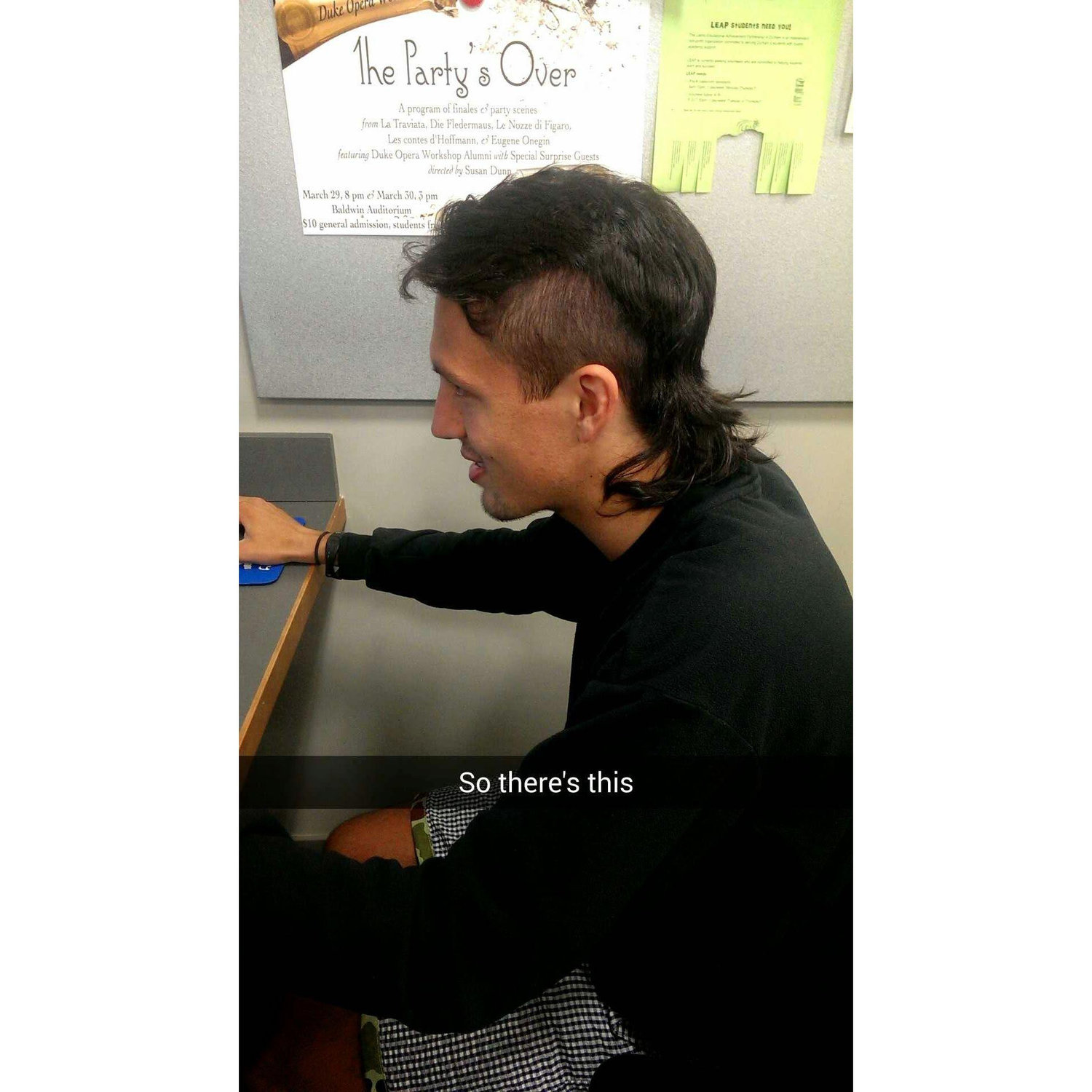 Christian's Mullet, Spring 2014