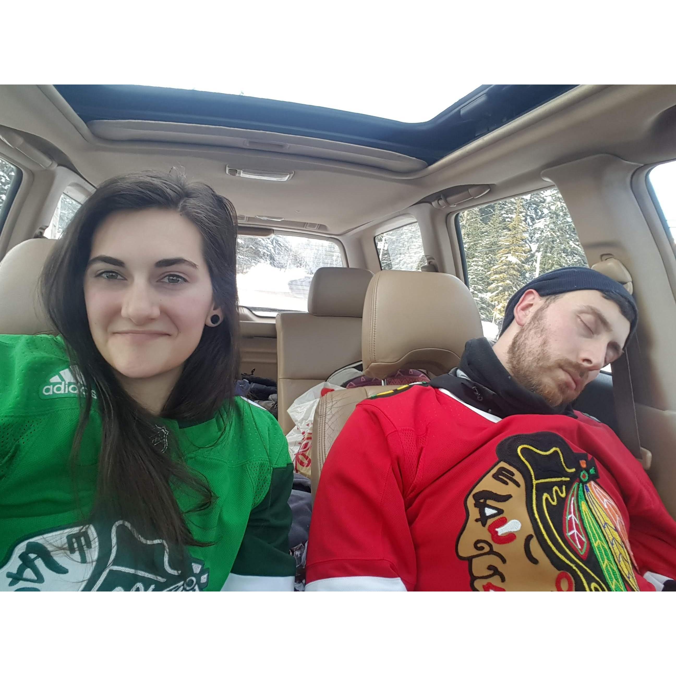 20-21 ski/board season
Poor boy is all tuckered out
