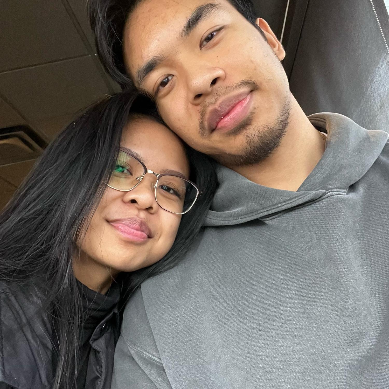 Our first selfie together :)