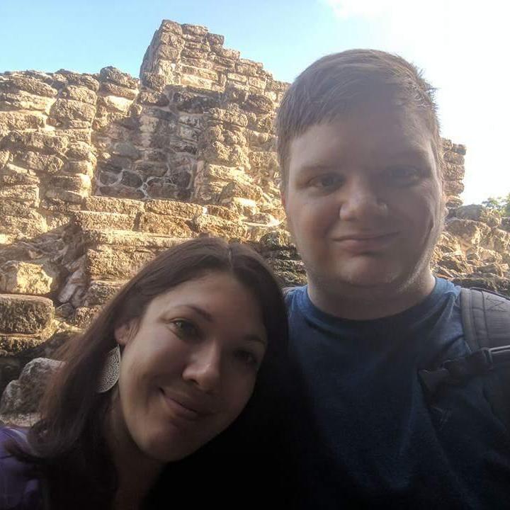 After hiking in and finding some Mayan ruins