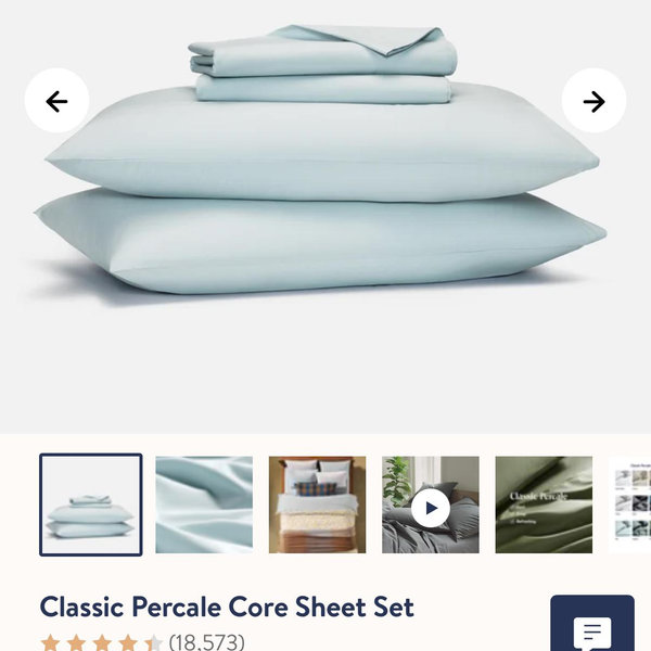 Classic Percale Core Sheet Set