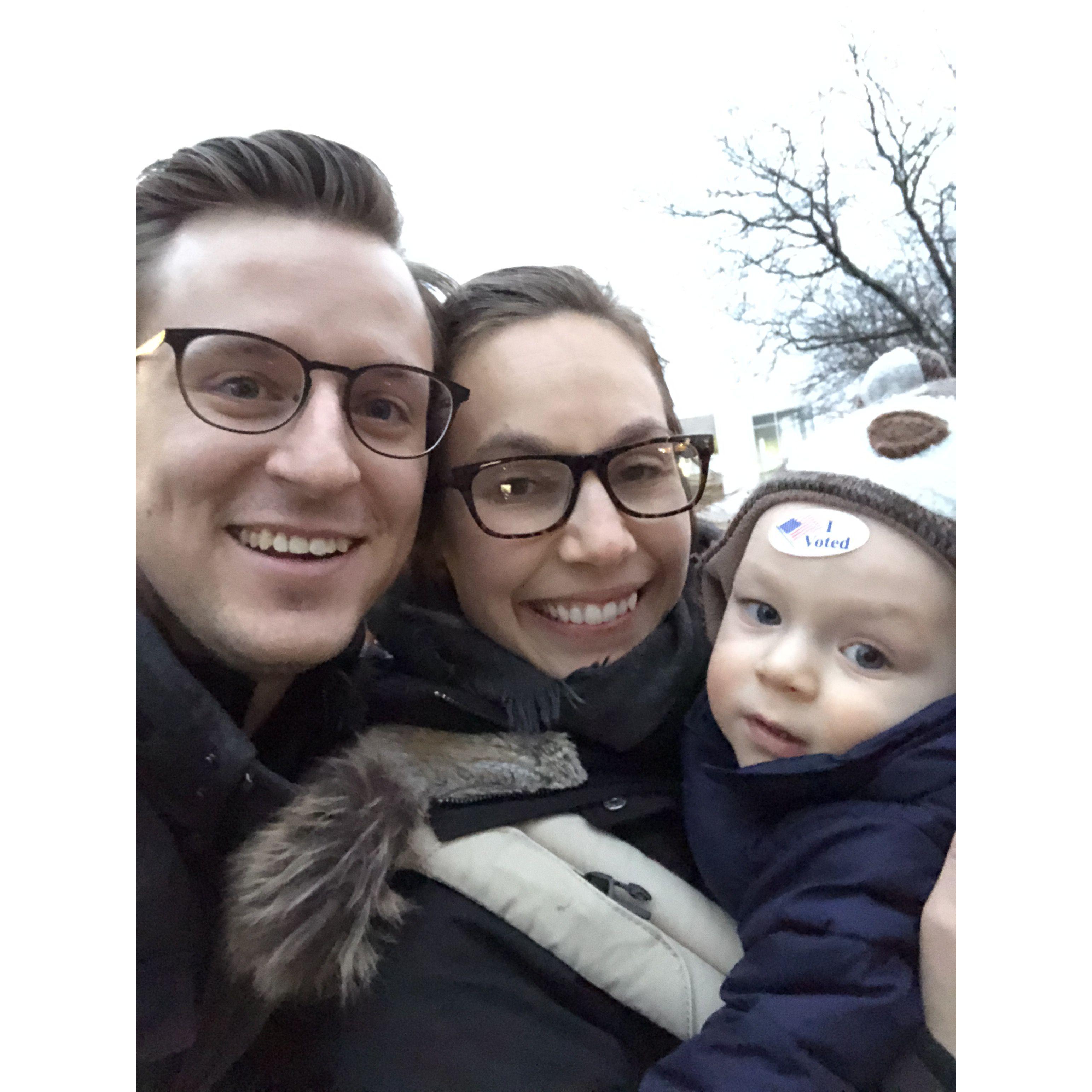 Voting with August 2018