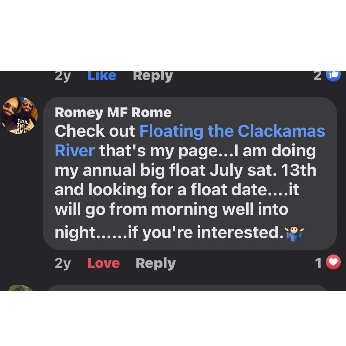Romey Replied the same day. I didn't comment back. I started stalking his page to check if he was physcho hahaha