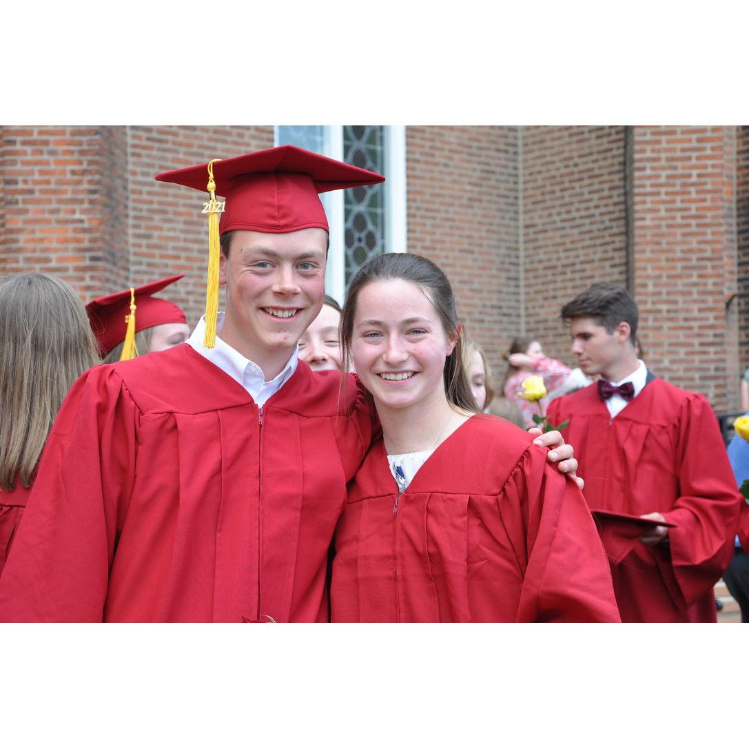 1st picture together of our 1st graduation right after our 1st date