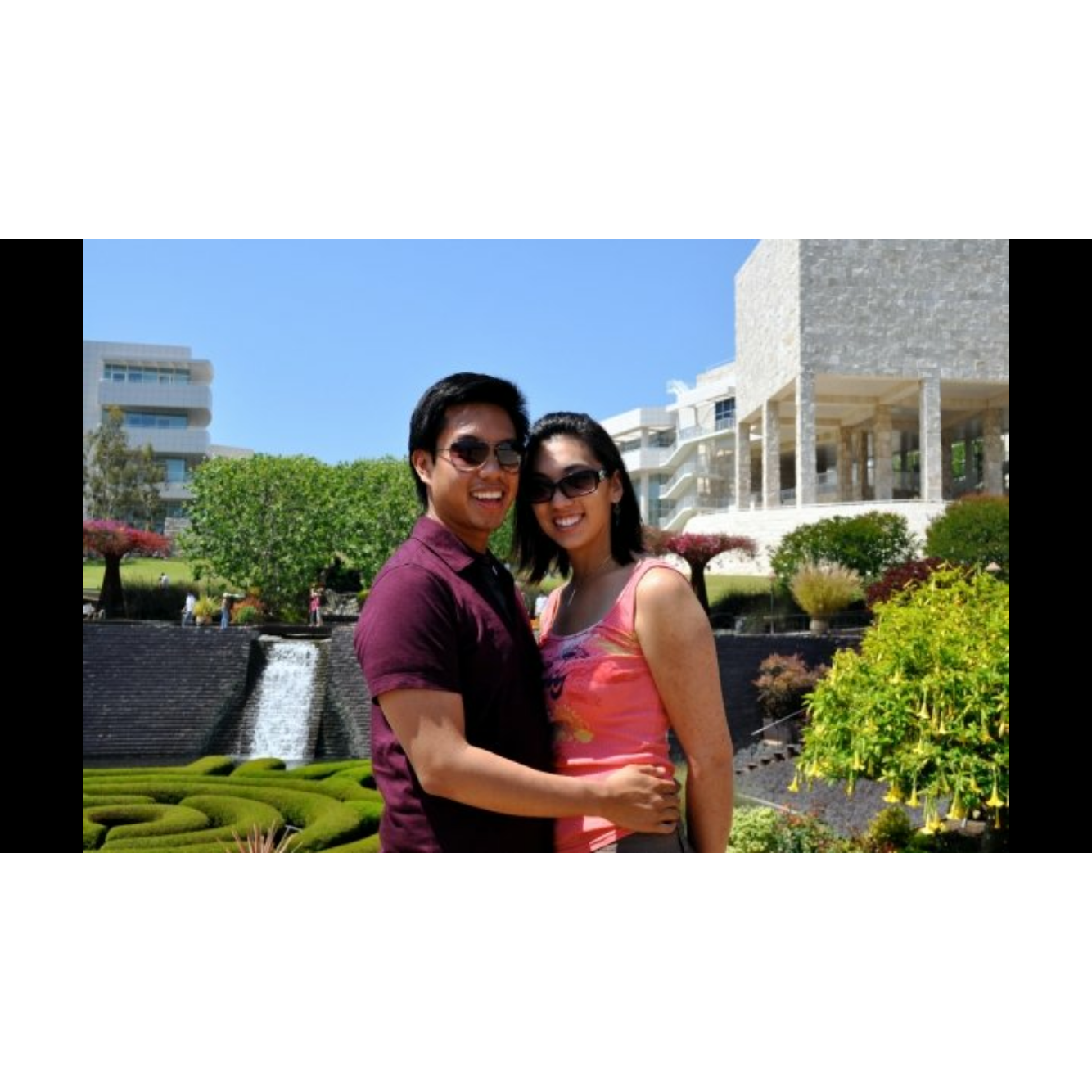 Big date to the Getty.