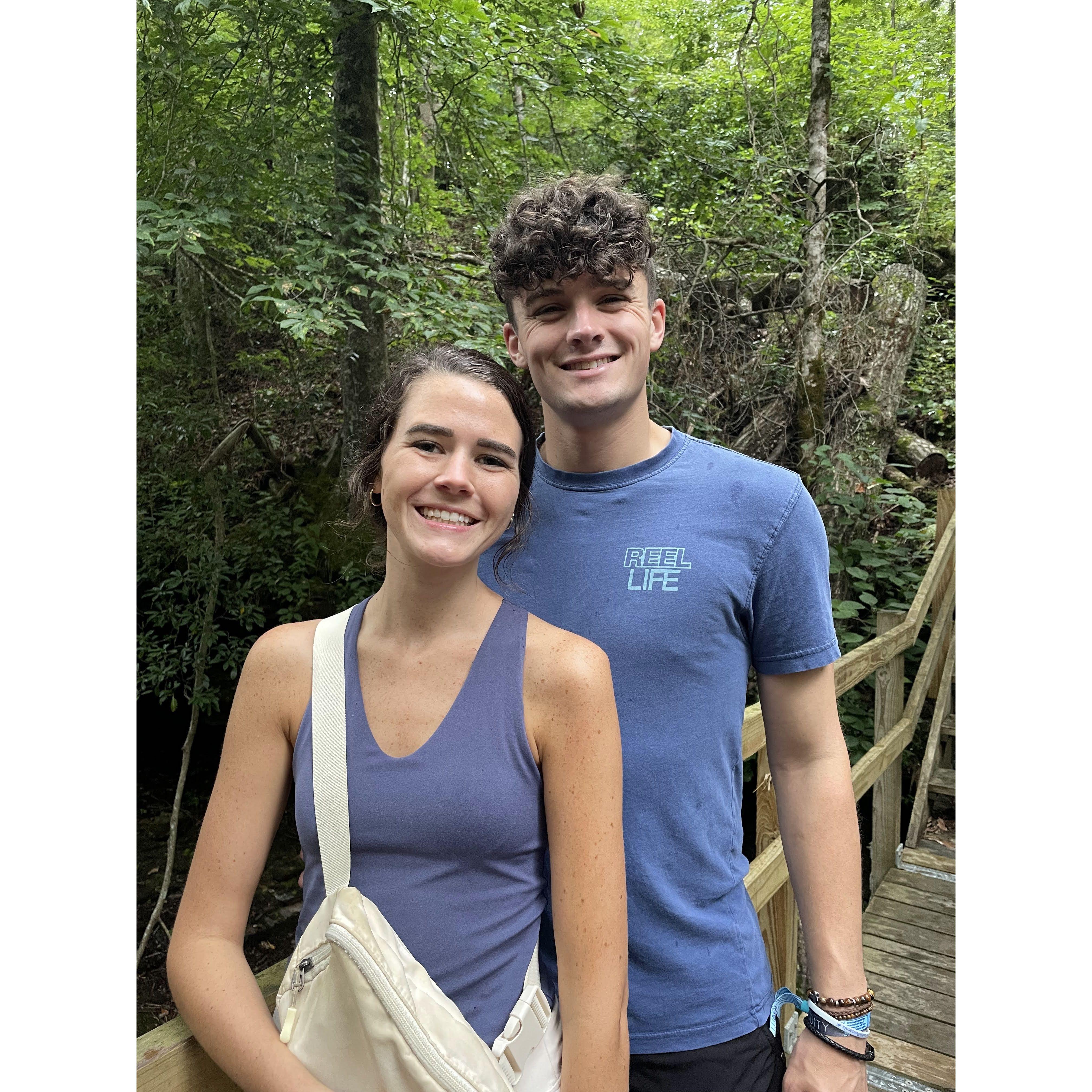 hiking (before the rain)