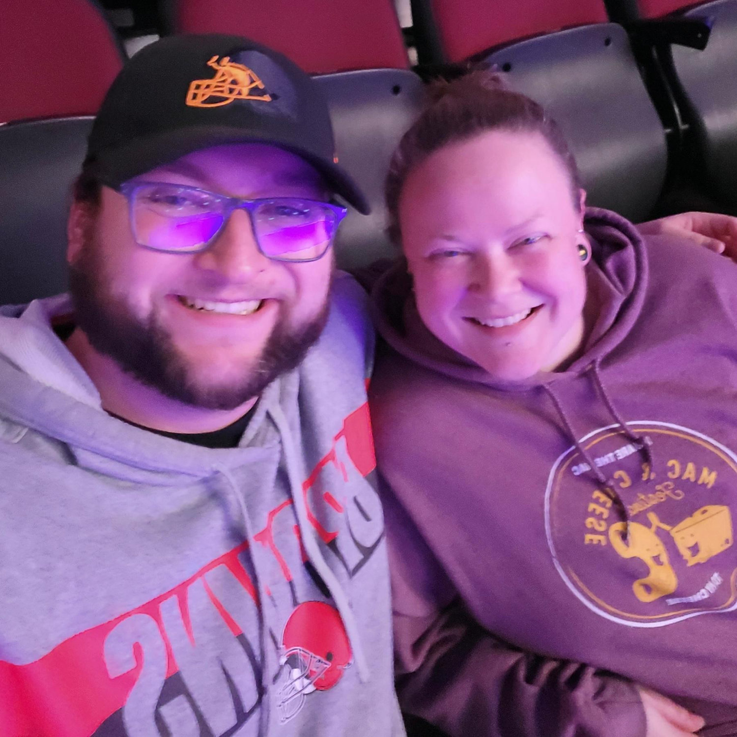 …and then a Monsters hockey game!