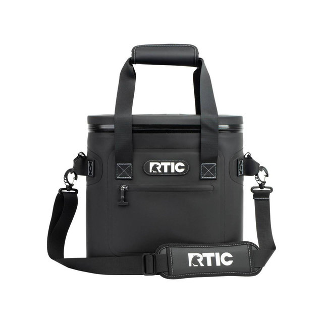 RTIC Outdoors 20 Cans Soft Sided Cooler - Black