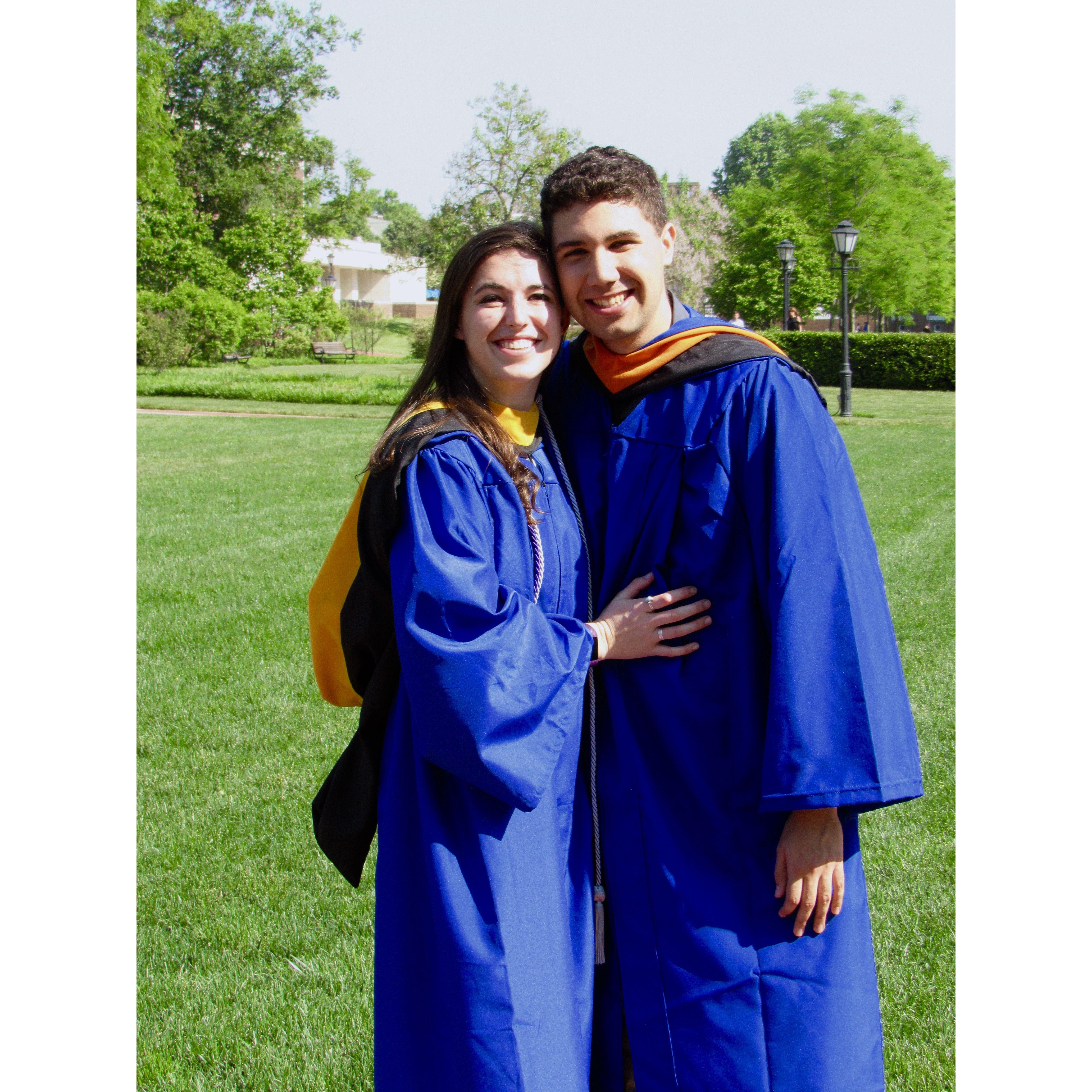 ...graduated in 2018 (go blue hens!)...
