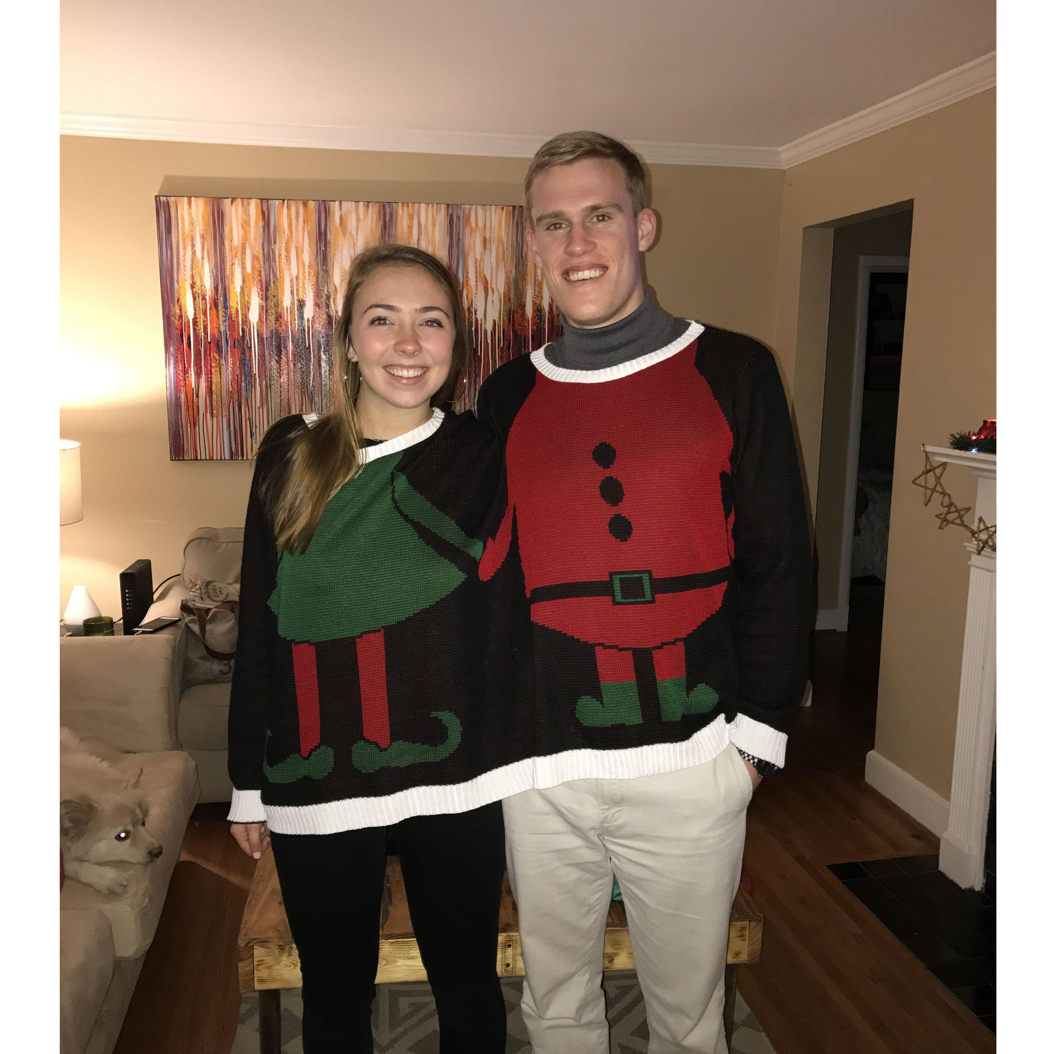 This Ugly Christmas sweater was a hit!