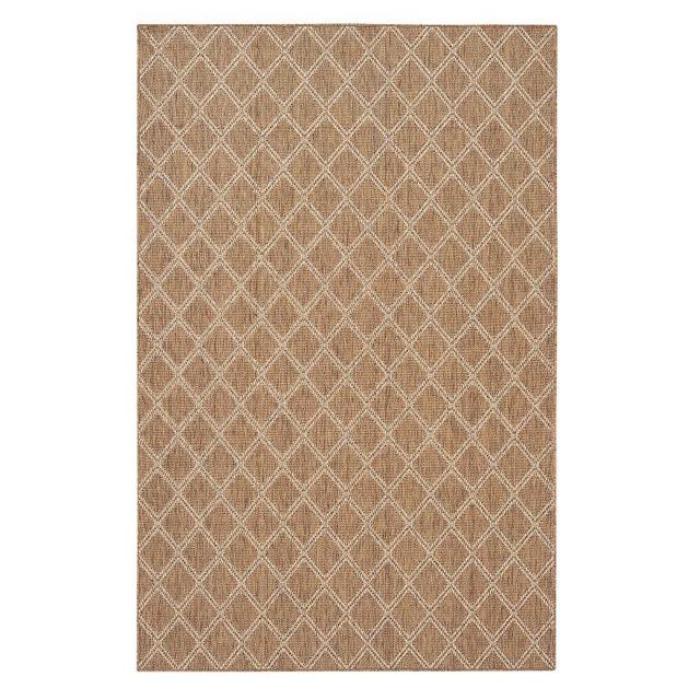 Jesse Handwoven Indoor/Outdoor Rug, 8 x 10', Natural