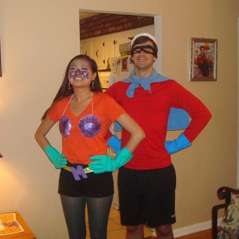 Halloween 2015 - Mermaid Man & Barnacle Boy! (from Spongebob)