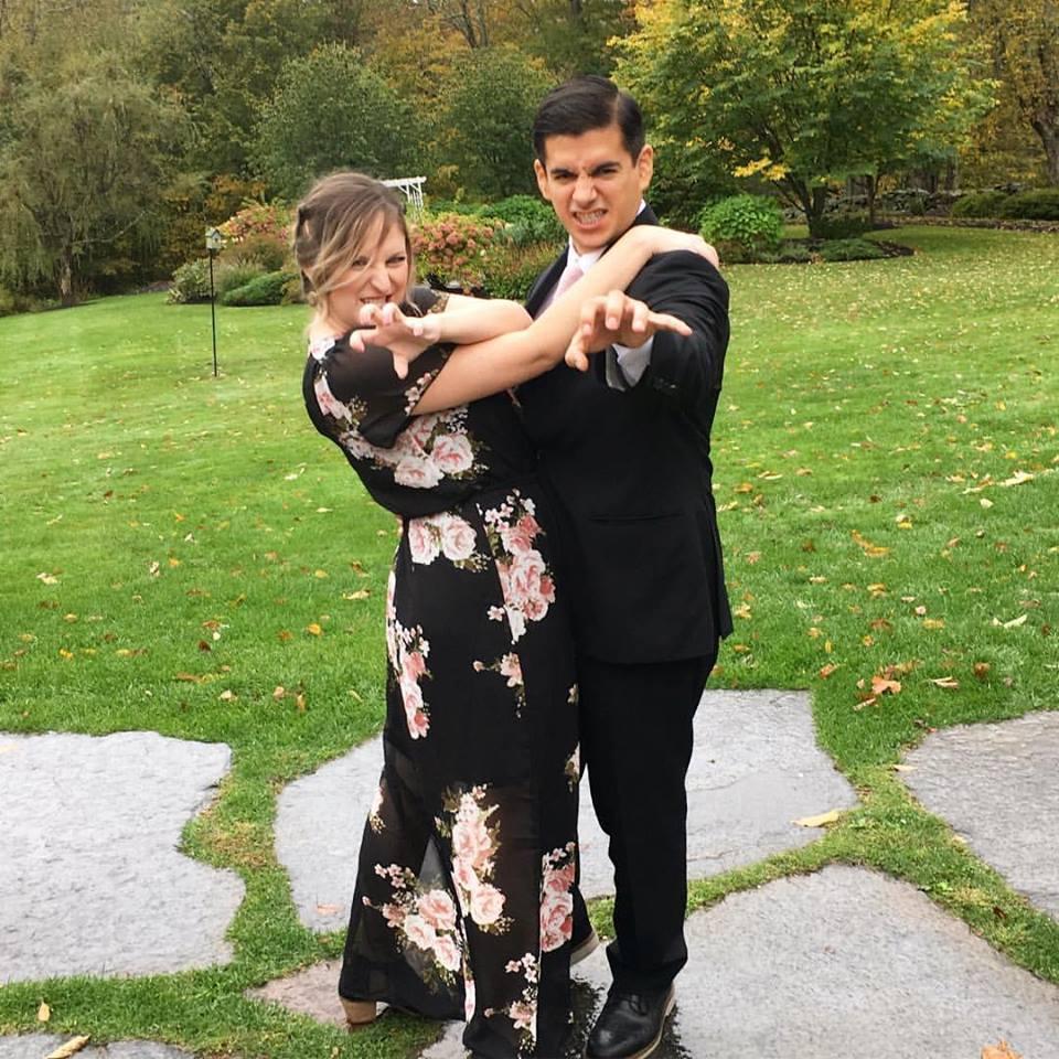 First wedding we attended together was for Rebecca's Cousin Matt and his wife Cynthia
