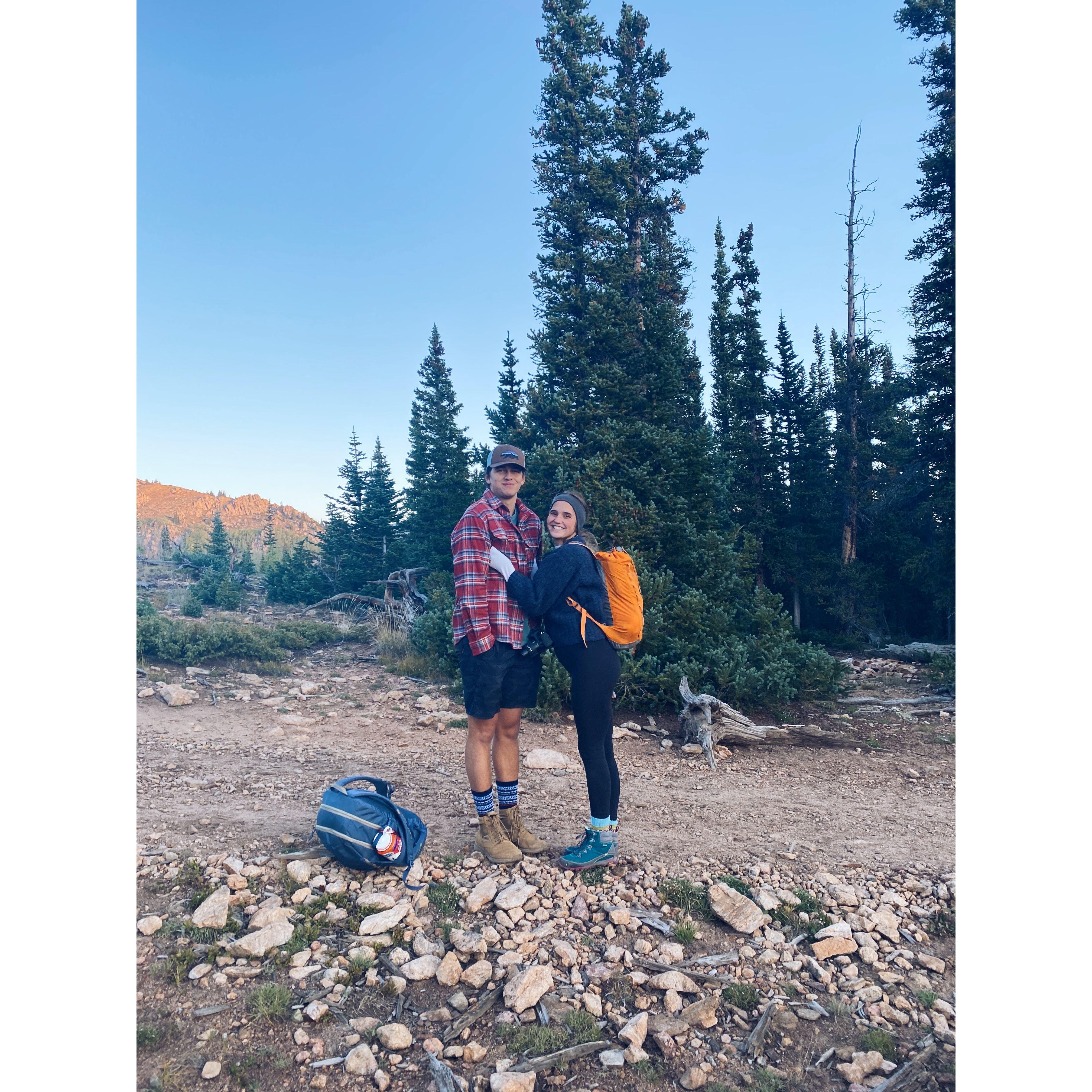 Our first 14er!