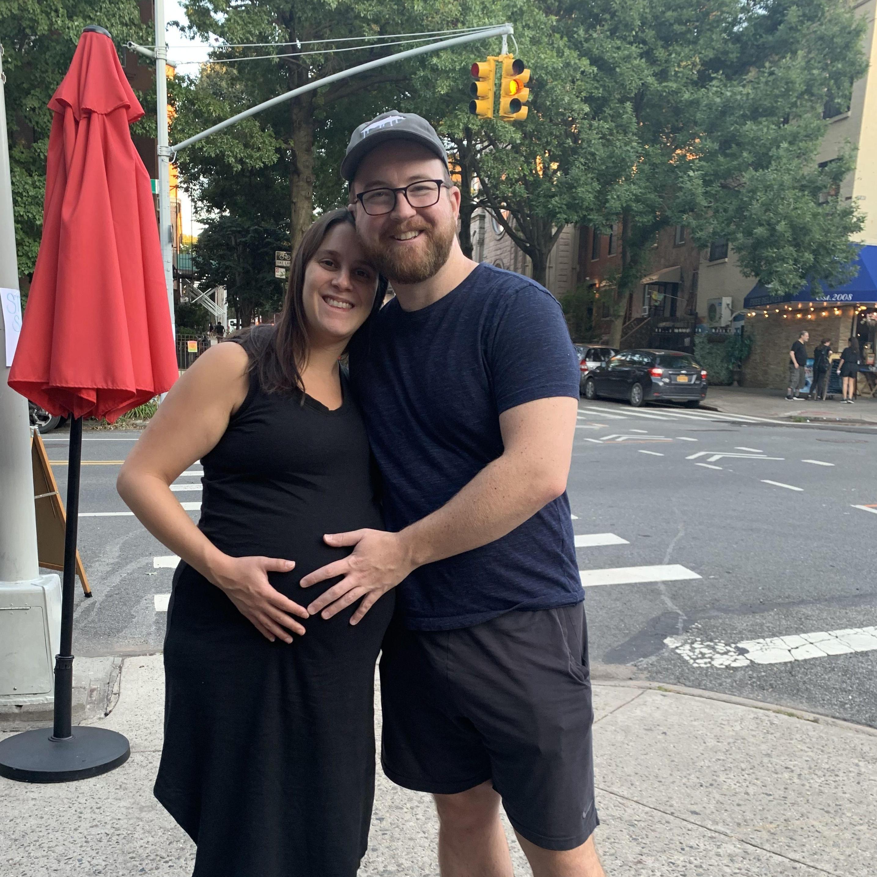 The day before we became a family of three