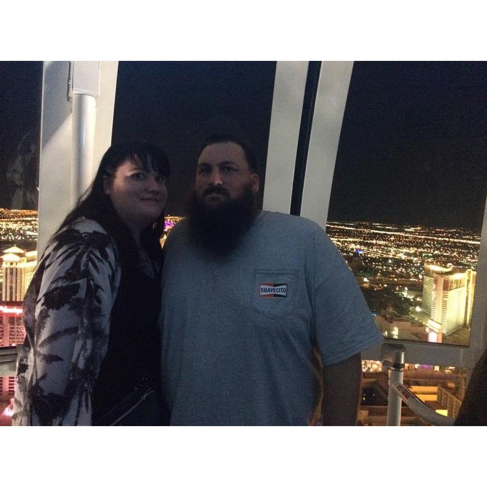 Can you sense Matt's sheer terror of being on the High Roller in Vegas? April 2016