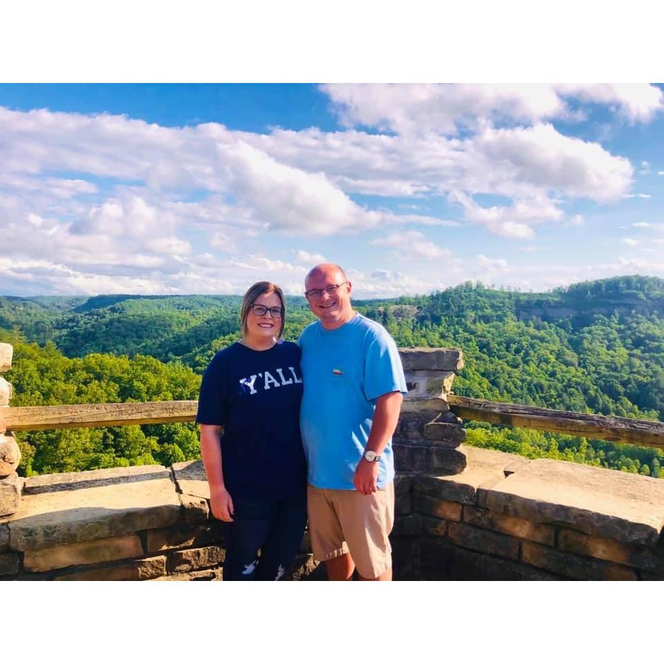 Hiking at Red River Gorge
