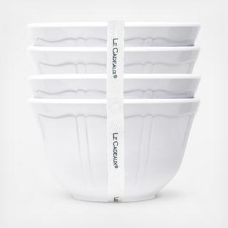 Terra Melamine Dessert Bowl, Set of 4