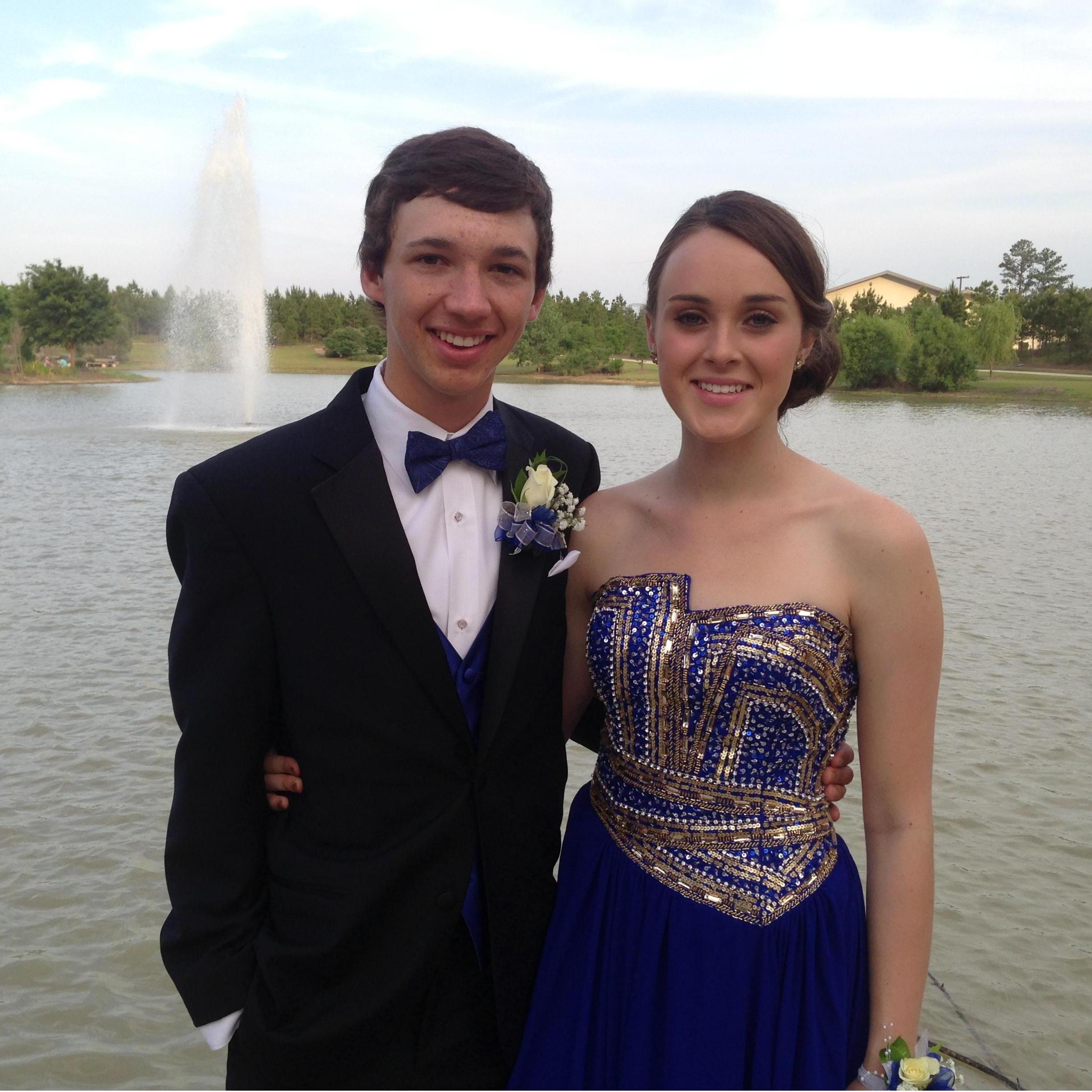 Parker's Senior Prom, May 2013