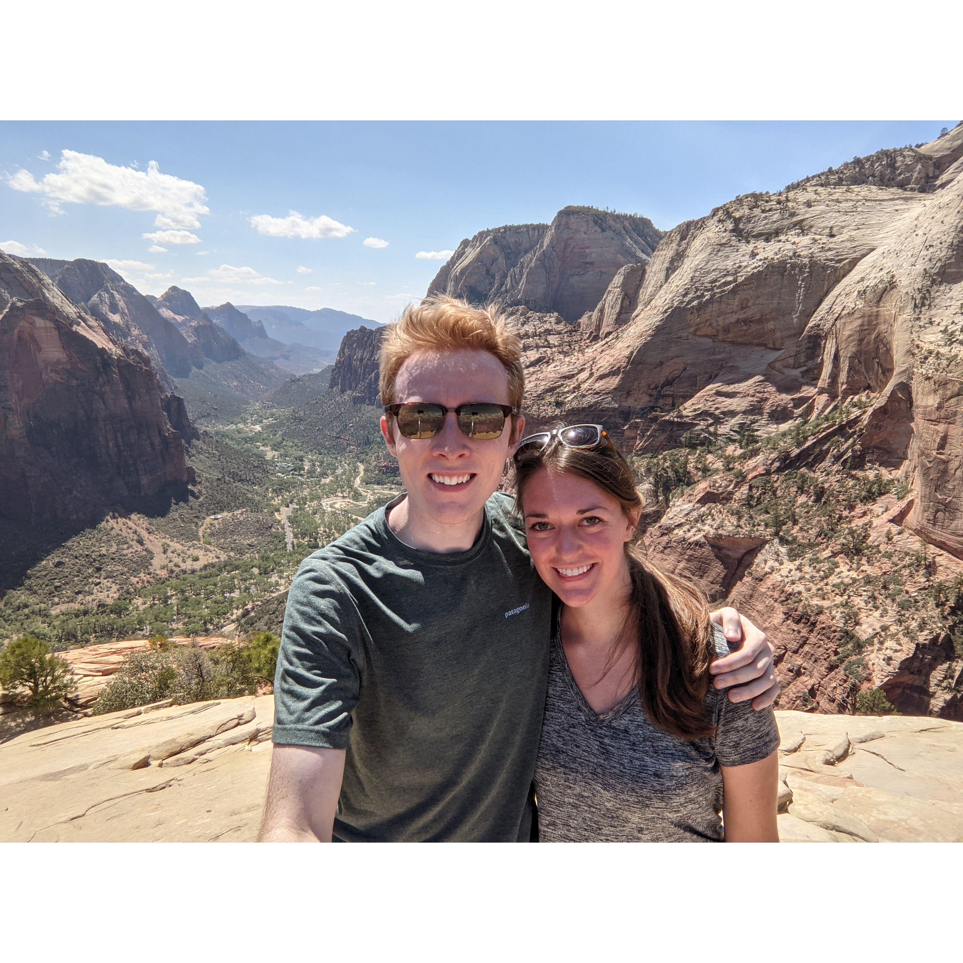We conquered Angel's Landing - September 2021