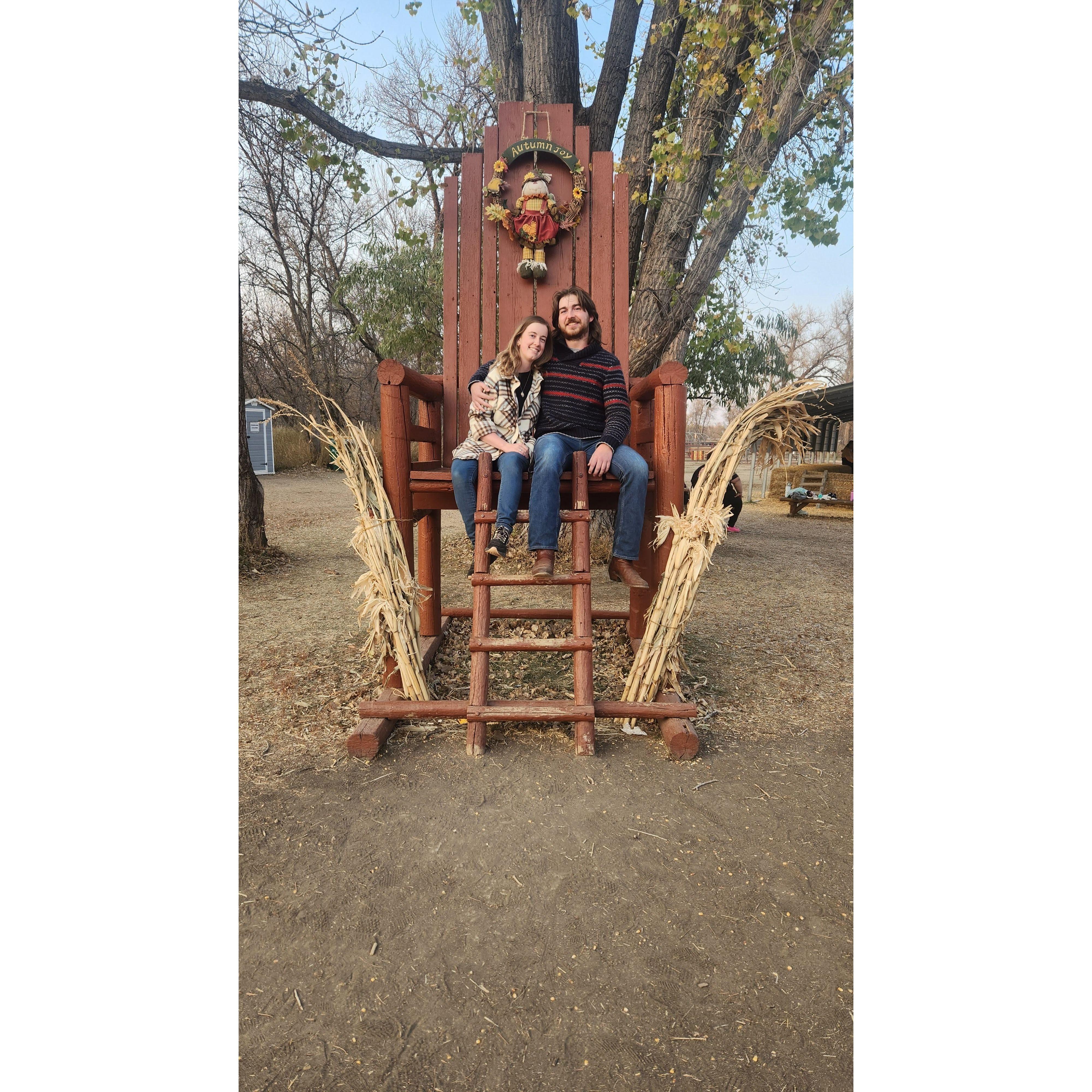 Fall pumpkin patch