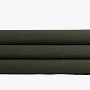 Brushed Cotton Top Sheet in Evergreen