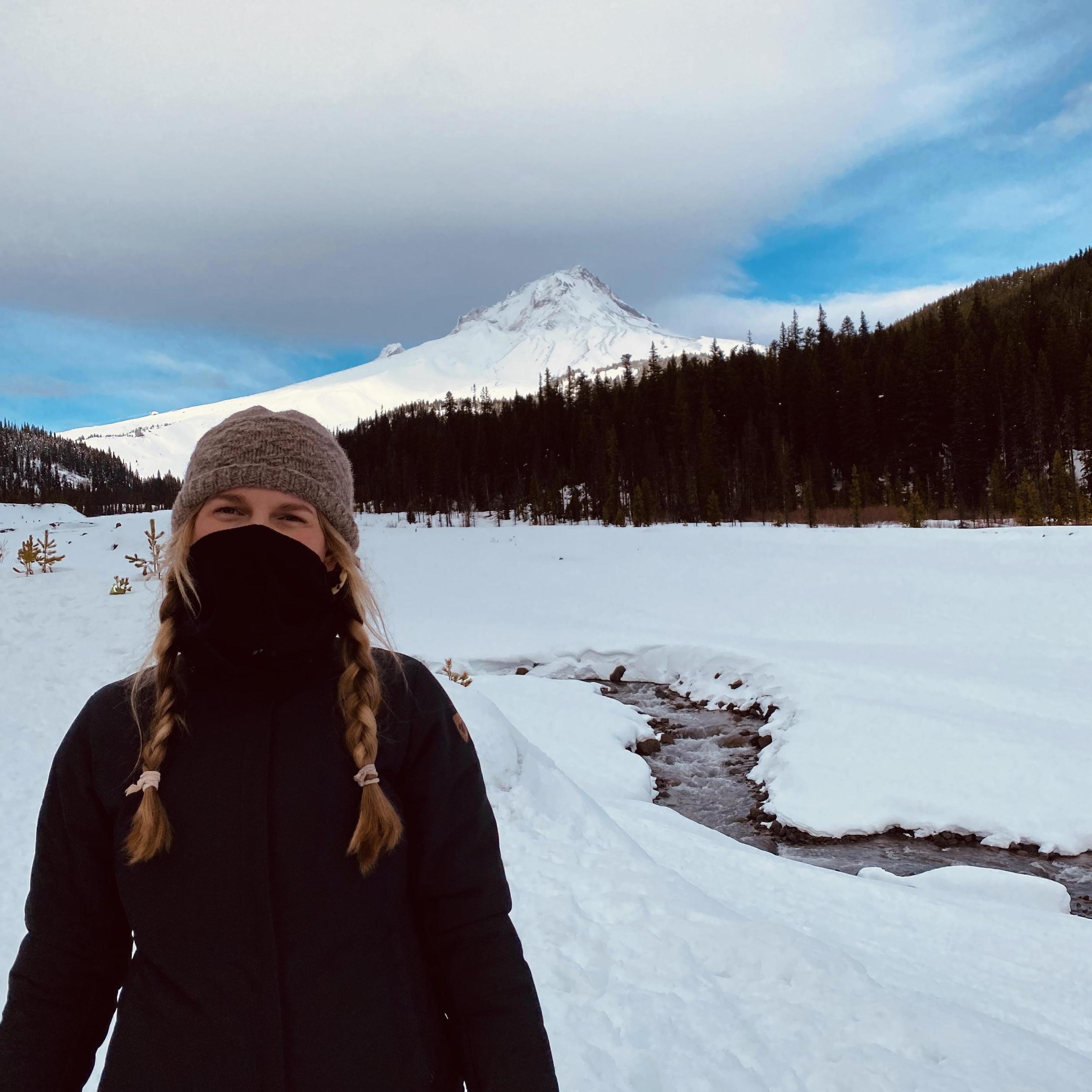 Snowshoeing on Mt. Hood