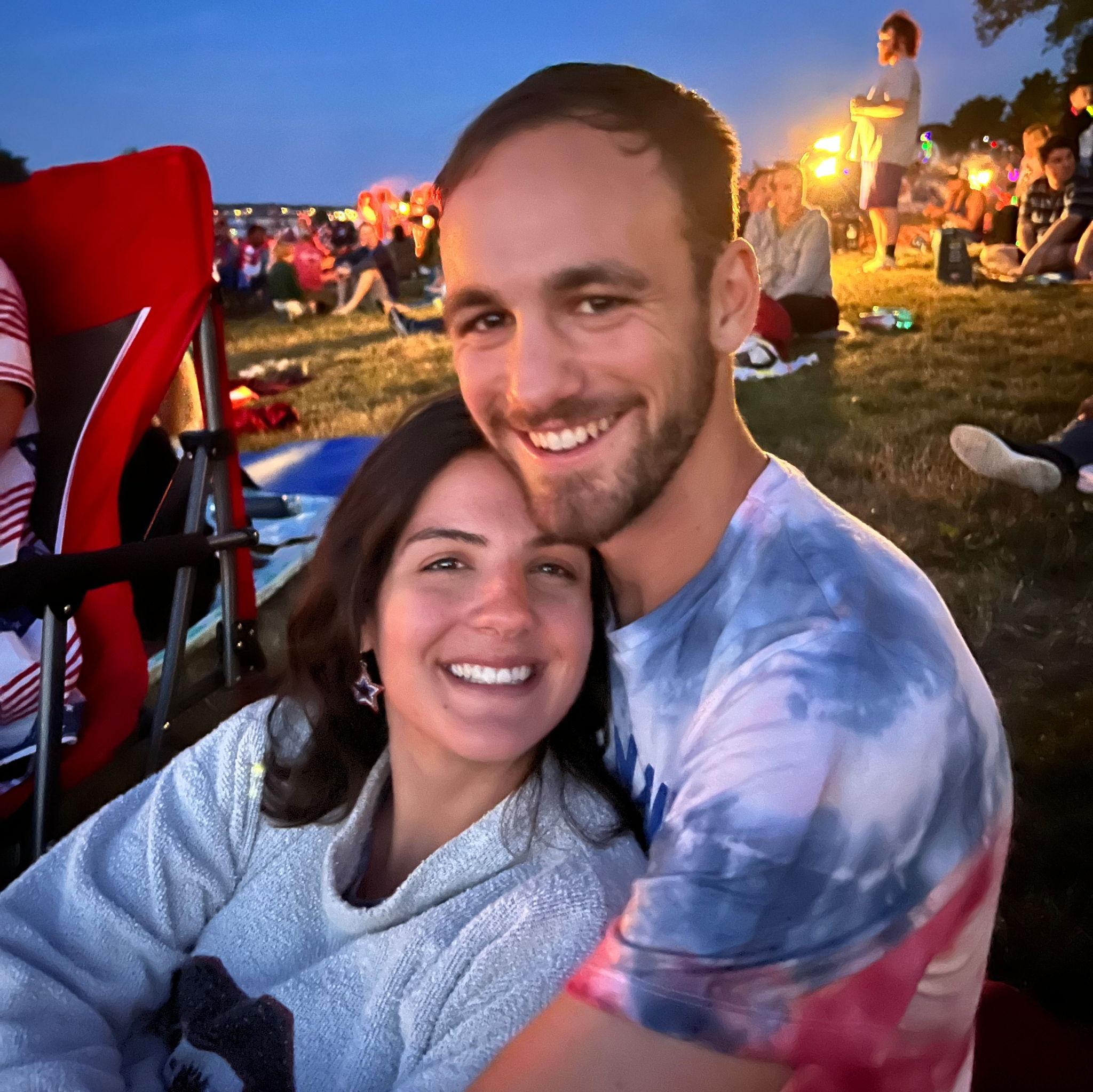 Our first official day as boyfriend and girlfriend. July 4, 2022