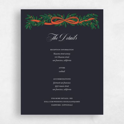 Ebony, Black Wedding Enclosure - Crosby