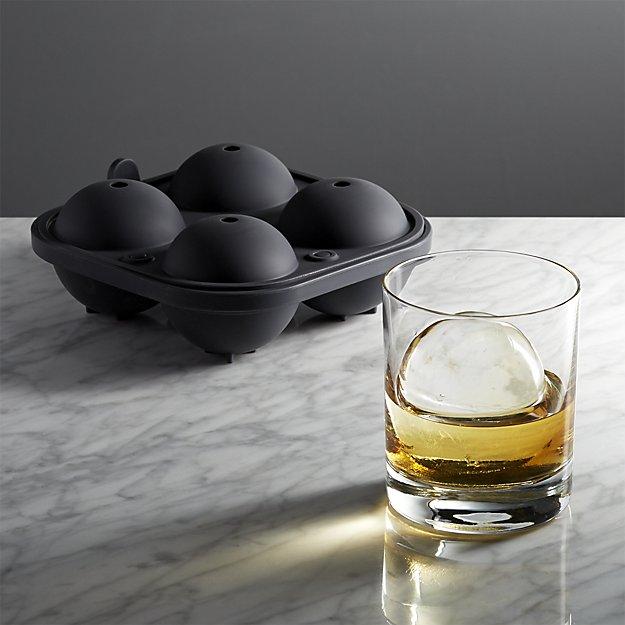 Peak Sphere Ice Tray for Old Fashioned