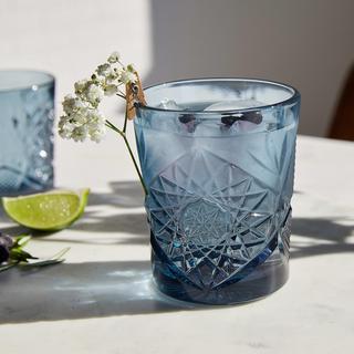 Hobstar Double Old Fashioned Glass, Set of 4
