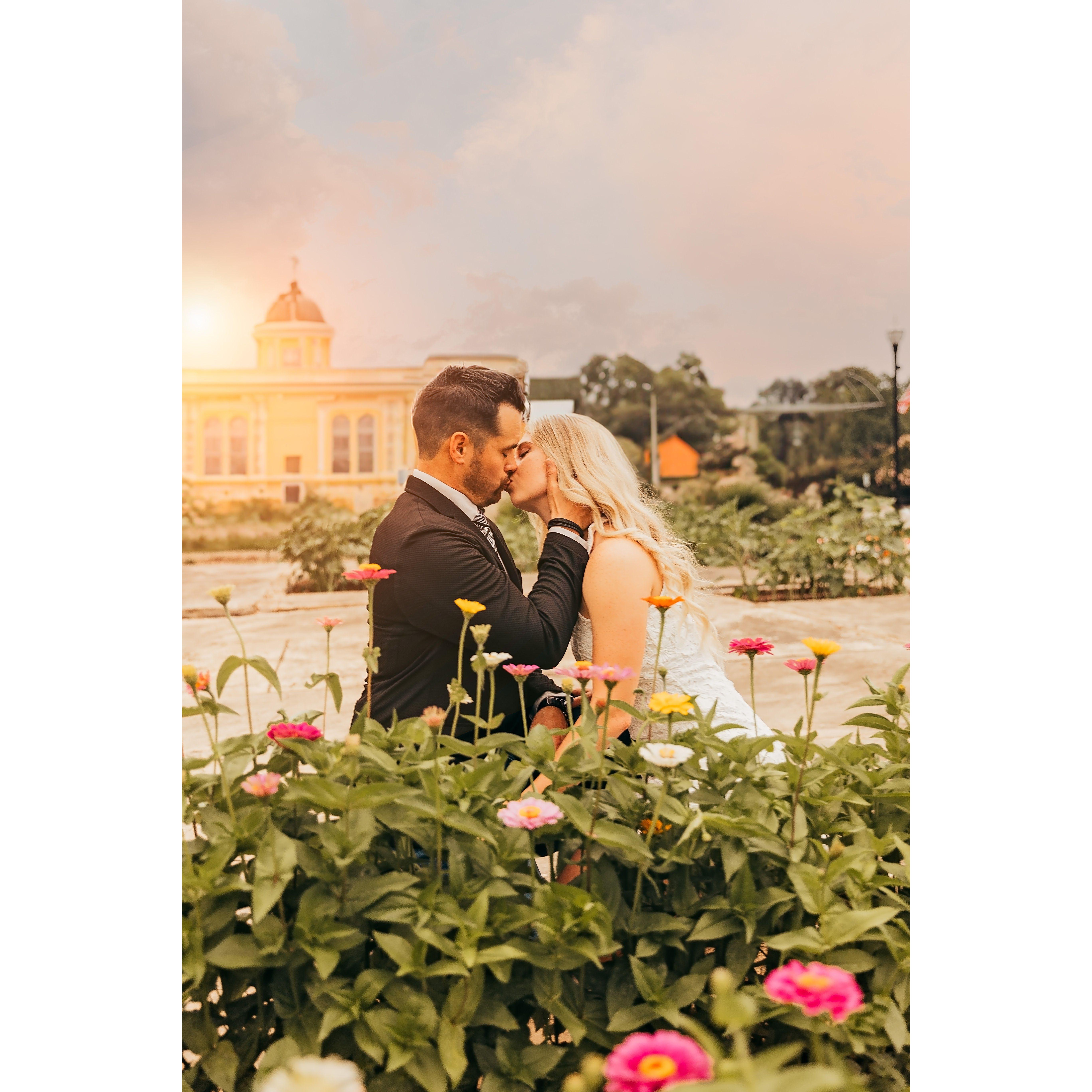 Photos from our legal marriage in July 2023