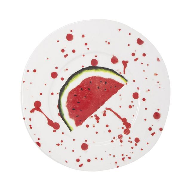 VIETRI Melamine Fruit Watermelon Dinner Plate
